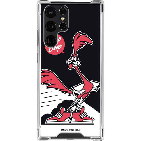 Looney Tunes Retro Road Runner Galaxy S23 Ultra Clear Case