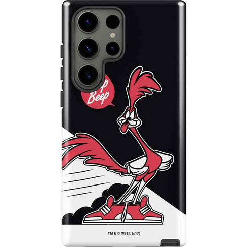 Looney Tunes Retro Road Runner Galaxy S23 Ultra Pro Case