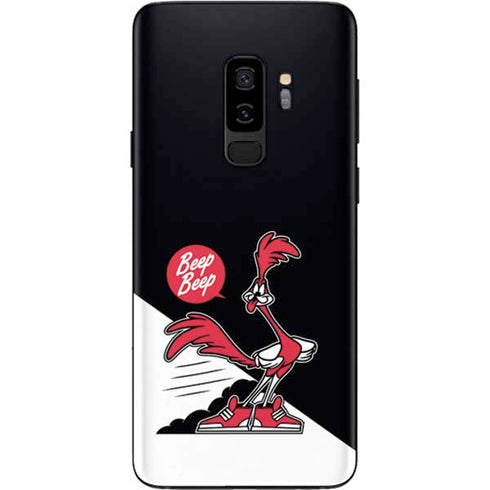Looney Tunes Retro Road Runner Galaxy S9 Plus Skin