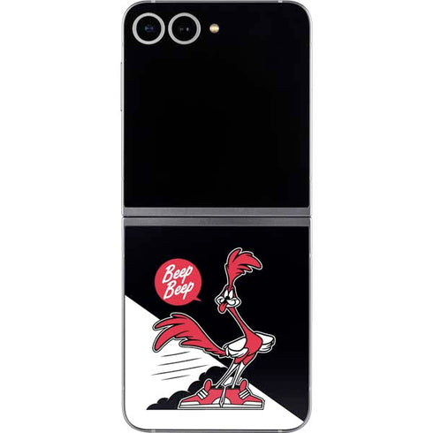 Looney Tunes Retro Road Runner Galaxy Z Flip6 Skin
