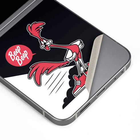 Looney Tunes Retro Road Runner Galaxy Z Flip6 Skin