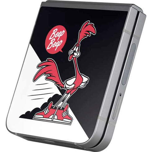 Looney Tunes Retro Road Runner Galaxy Z Flip6 Skin