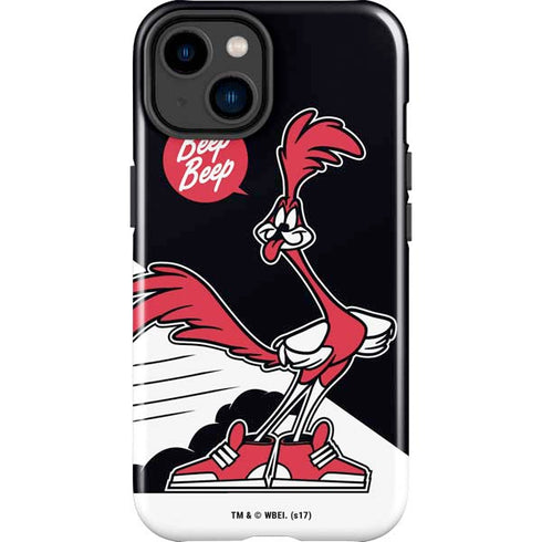 Looney Tunes Retro Road Runner iPhone 15 Impact Case