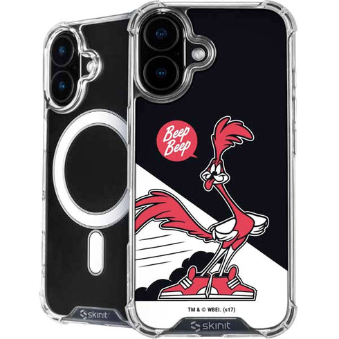 Looney Tunes Retro Road Runner iPhone 16 Plus MagSafe Case