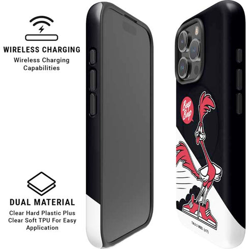 Looney Tunes Retro Road Runner iPhone 16 Pro Magsafe Impact Case
