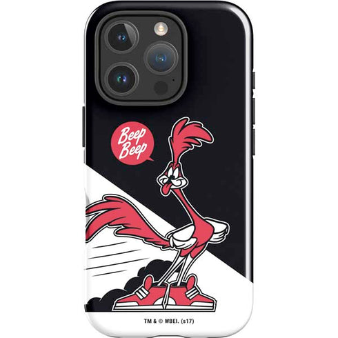 Looney Tunes Retro Road Runner iPhone 16 Pro Max Impact Case