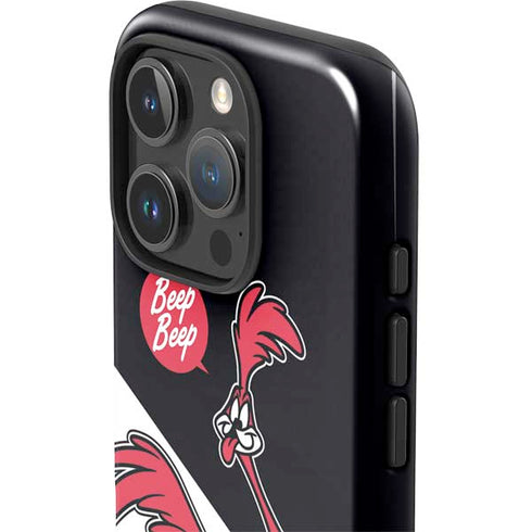 Looney Tunes Retro Road Runner iPhone 16 Pro Max Impact Case