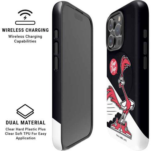 Looney Tunes Retro Road Runner iPhone 16 Pro Max Magsafe Impact Case