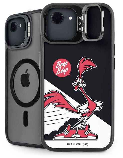Looney Tunes Retro Road Runner iPhone 16e Kickstand Case