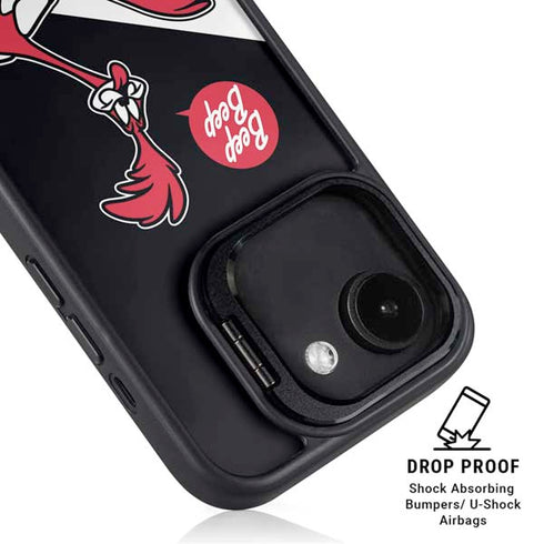 Looney Tunes Retro Road Runner iPhone 16e Kickstand Case