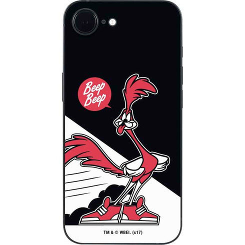 Looney Tunes Retro Road Runner iPhone 16e Skin