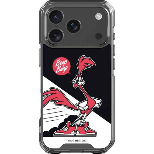 Looney Tunes Retro Road Runner iPhone 18 Pro Clear Case