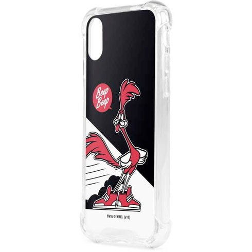Looney Tunes Retro Road Runner iPhone XS Clear Case