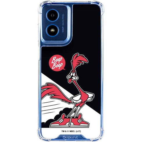 Looney Tunes Retro Road Runner Moto G Play 4G (2024) Clear Case