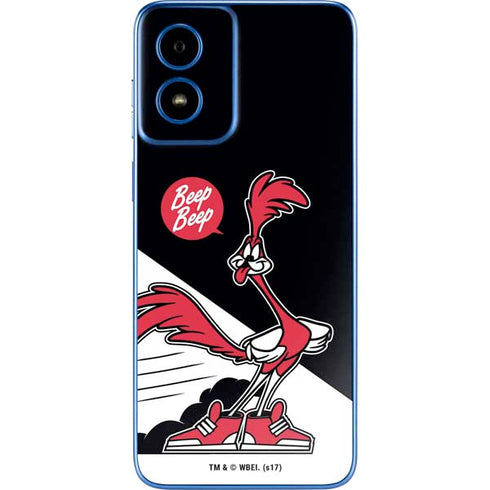 Looney Tunes Retro Road Runner Moto G Play 4G (2024) Skin