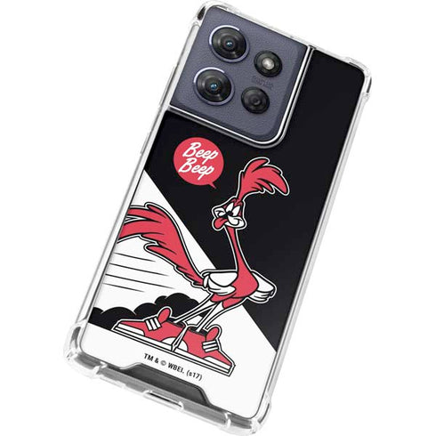 Looney Tunes Retro Road Runner Moto G Play 5G (2025) Clear Case