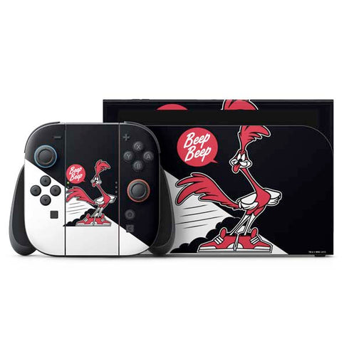 Looney Tunes Retro Road Runner Nintendo Skins