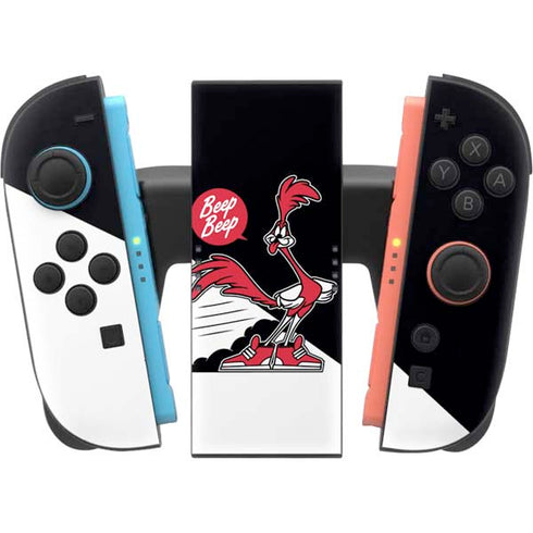 Looney Tunes Retro Road Runner Nintendo Switch 2 (2025) Joy-Con Controller Skin