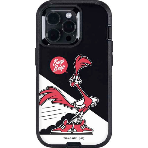 Looney Tunes Retro Road Runner Otterbox Defender iPhone Skin
