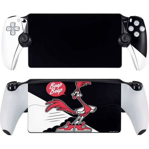 Looney Tunes Retro Road Runner PlayStation PS5 Skins