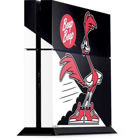 Looney Tunes Retro Road Runner PlayStation PS4 Skins