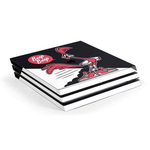 Looney Tunes Retro Road Runner PlayStation PS4 Skins