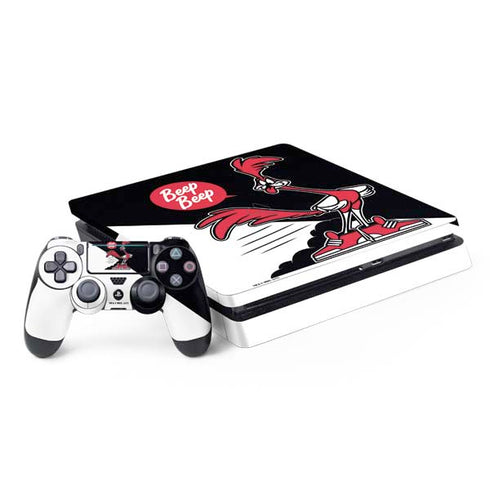 Looney Tunes Retro Road Runner PlayStation PS4 Skins