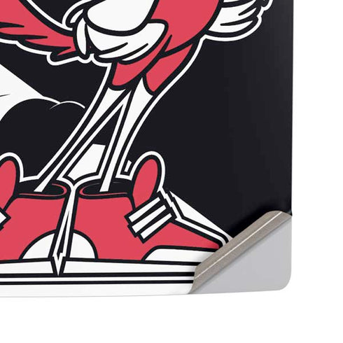 Looney Tunes Retro Road Runner PS5 Pro Disk Console Skin
