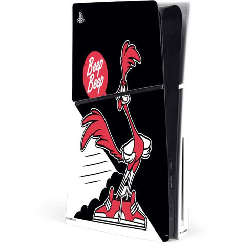 Looney Tunes Retro Road Runner PlayStation PS5 Skins