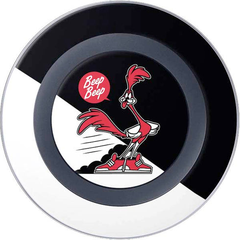 Looney Tunes Retro Road Runner Wireless Charger Skin