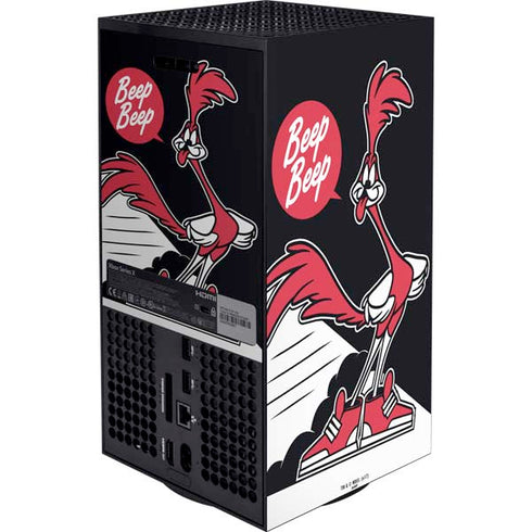 Looney Tunes Retro Road Runner Xbox Series X Bundle Skin