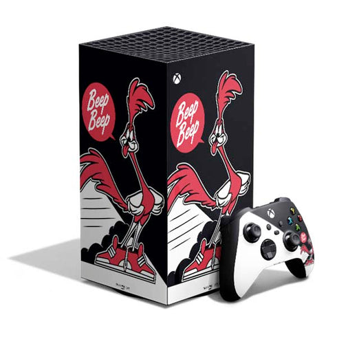 Looney Tunes Retro Road Runner XBox Series X Digital Edition Bundle Skin