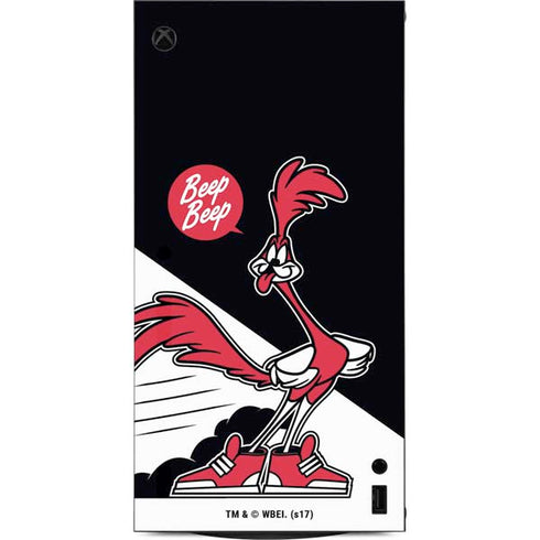 Looney Tunes Retro Road Runner XBox Series X Digital Edition Console Skin