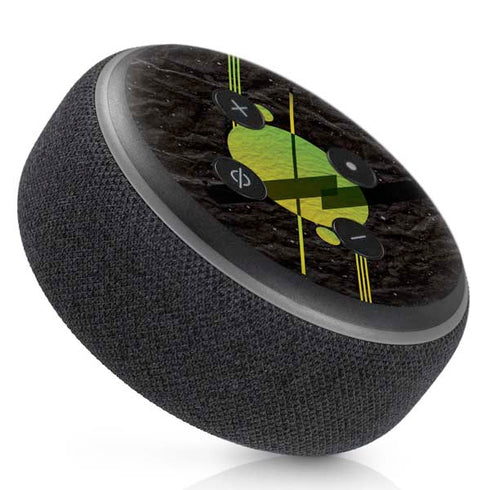 Retro Space Amazon Echo Dot Skin