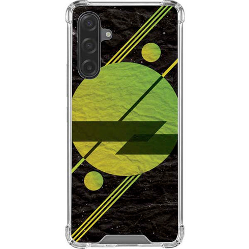 Retro Space Galaxy A17 Clear Case
