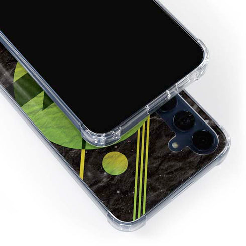 Retro Space Galaxy A55 5G Clear Case