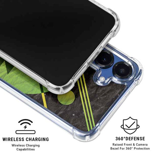 Retro Space Galaxy S25 Plus Clear Case