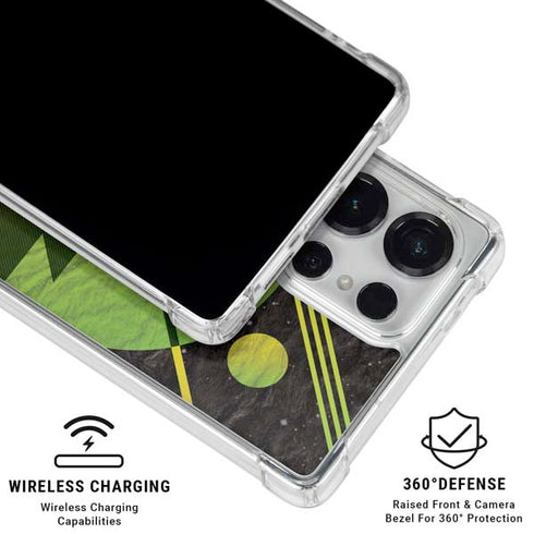 Retro Space Galaxy S25 Ultra Clear Case