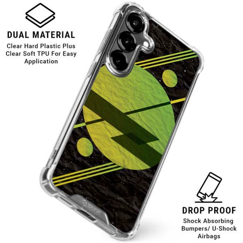 Retro Space Galaxy S26 Plus Clear Case