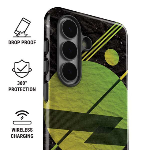 Retro Space Galaxy S26 Plus Impact Case