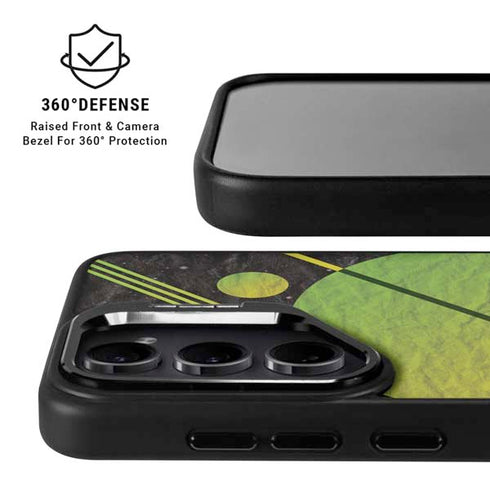 Retro Space Galaxy S26 Plus Kickstand Case