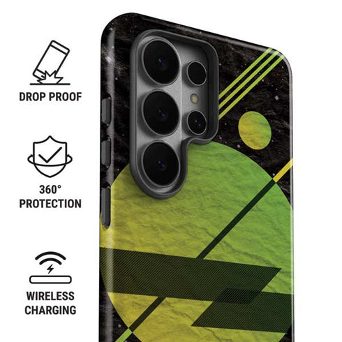 Retro Space Galaxy S26 Ultra Impact Case