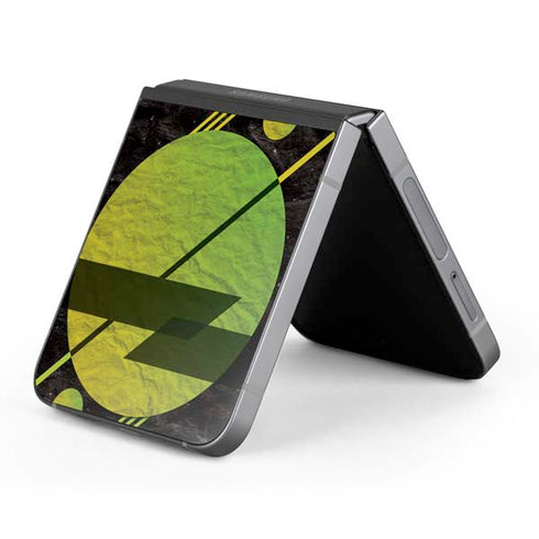 Retro Space Galaxy Z Flip6 Skin