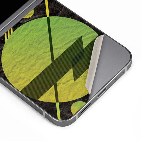 Retro Space Galaxy Z Flip6 Skin