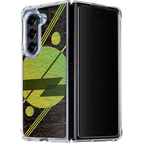 Retro Space Galaxy Z Fold5 5G Clear Case