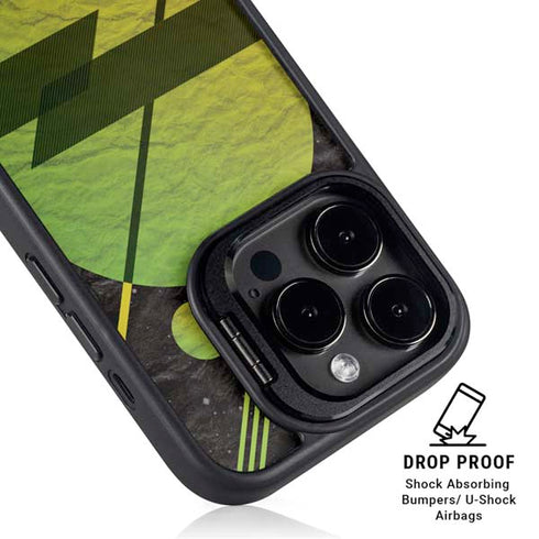 Retro Space iPhone 13 Pro Kickstand Case