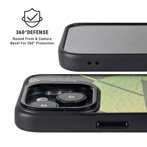 Retro Space iPhone 14 Plus Kickstand Case
