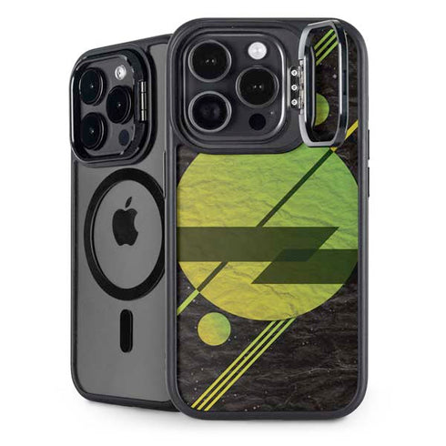 Retro Space iPhone 15 Pro Max Kickstand Case