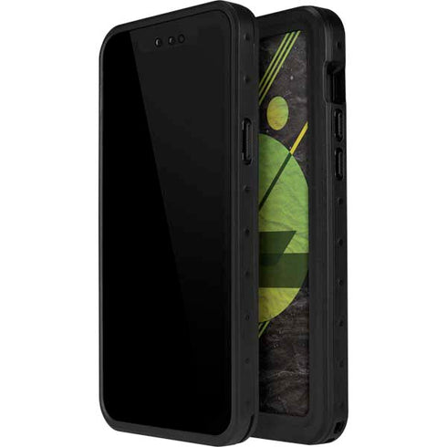 Retro Space iPhone 15 Pro Waterproof Case