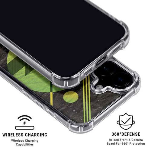 Retro Space iPhone 16 Clear Case